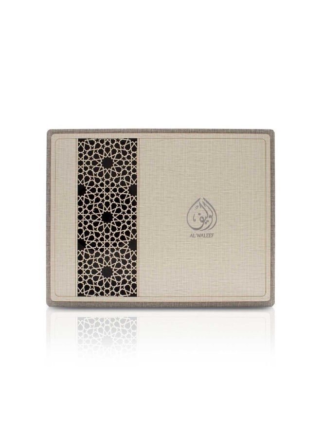 الوليف طقم مبخرة (ابيض) - Image 1